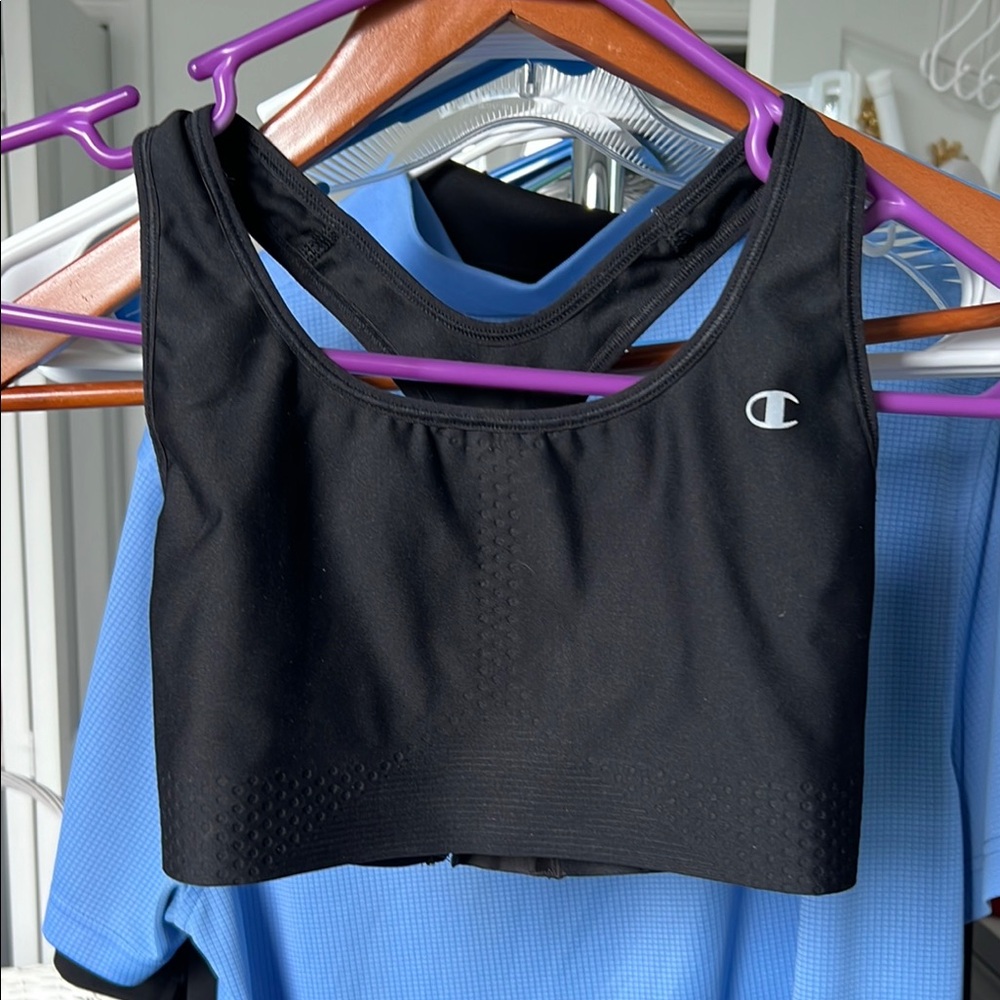 Champion Black Athletic Top